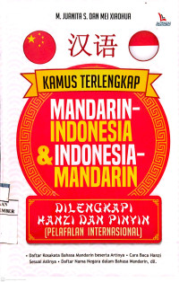 Image of Kamus Terlengkap Mandarin - Indonesia Dan Indonesia - Mandarin