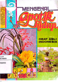Image of Mengenal Apotik Hidup
