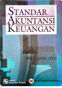 Image of Standar Akuntansi Keuangan